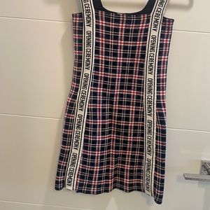 Plaid Mini Dress